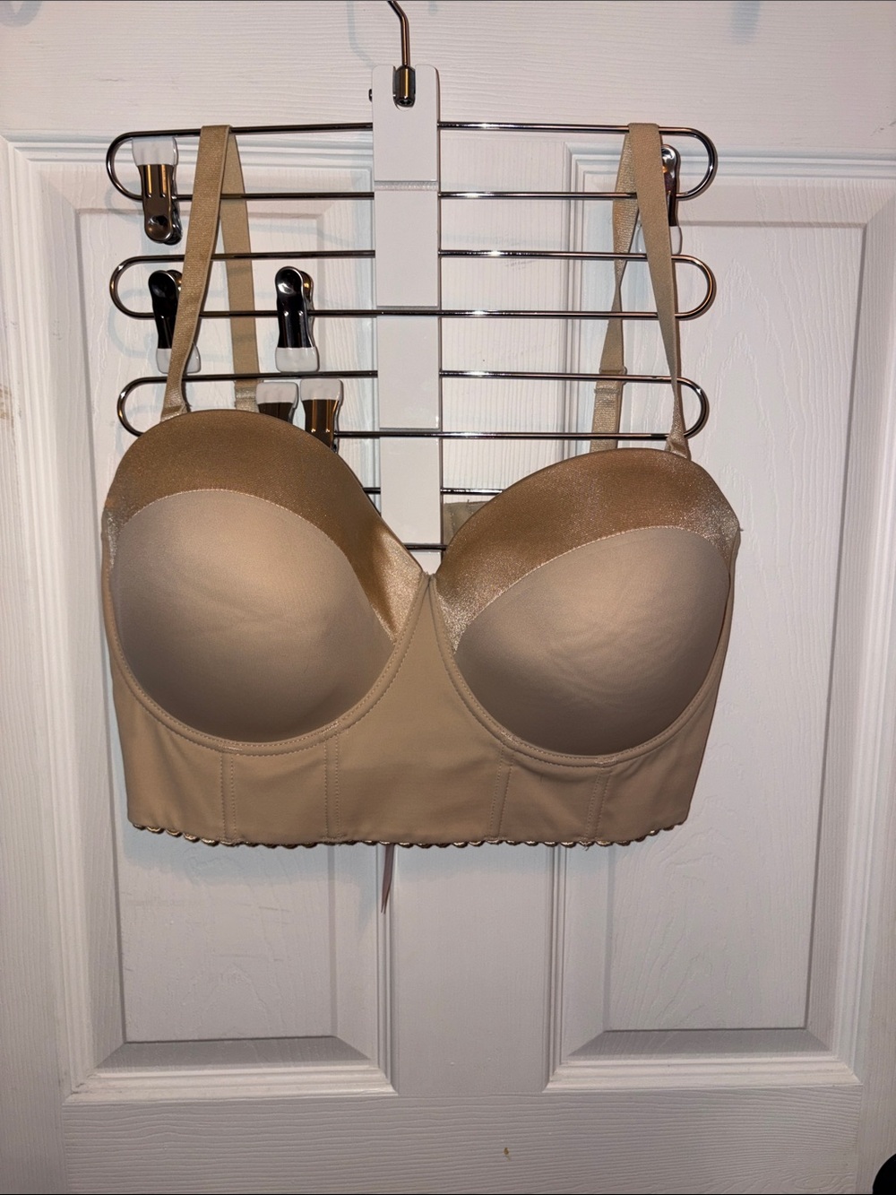 Longline Strapless/Convertible Bra in Nude